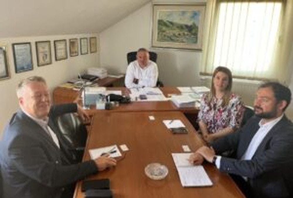 Predsjednik Vlade HBŽ održao radni sastanak sa šefom Ekonomskog odjela njemačkog veleposlanstva u Bosni i Hercegovini